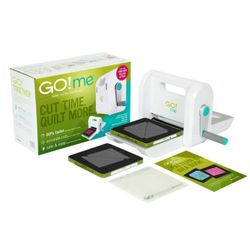 Go! Me Accuquilt fabric cutter quilting starter kit unopened new