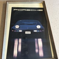 Vintage Porsche Post/Frame