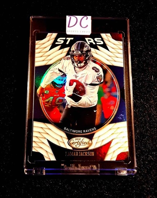 Lamar Jackson 2020 Panini CertifiedStarsRefractor! BALTIMORE RAVENS NFL