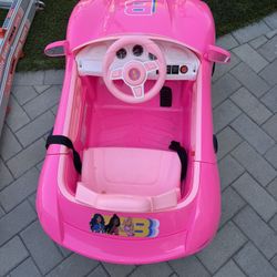 Barbie Electric Car For Kids 