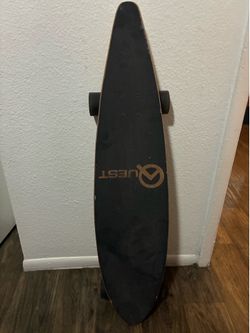 Quest bamboo pintail longboard