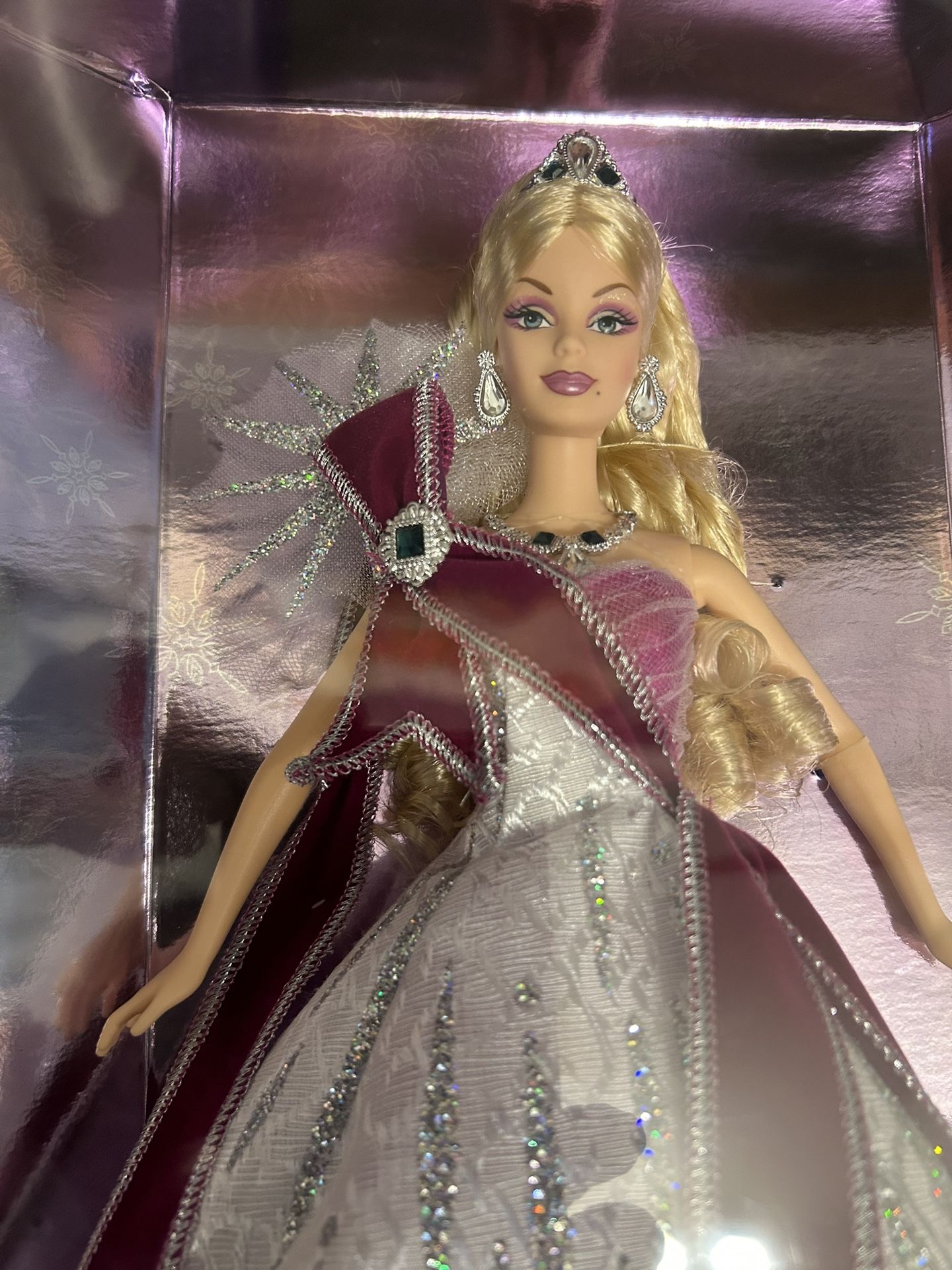 2005 Mattel Holiday Barbie Doll By: Bob Mackie G8058