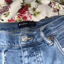 Purple Brand Light Blue Jeans
