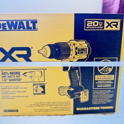 DEWALT 20V Compact Cordless 1/2 in. Hammer Drill (Tool Only)