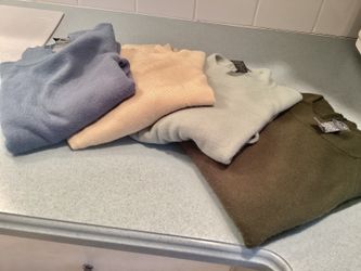 Vtg. Designer Originals Mock Knit Mock Sweaters Back Neck Zippers Women’s Size X-Large