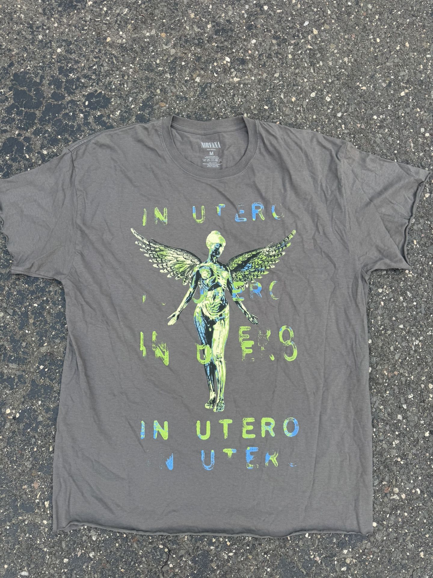 BRAND NEW NIRVANA BIKER TEE