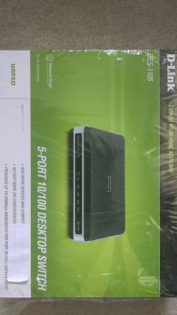 D-link DES-1105 Desktop Switch