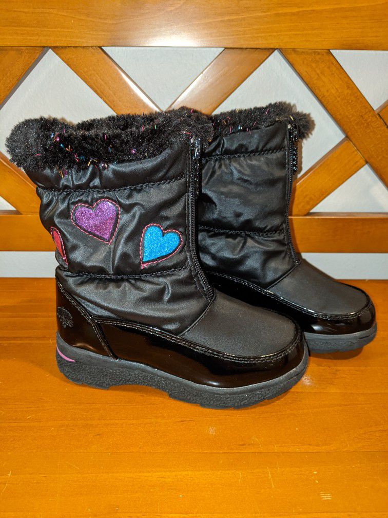 Totes Snow Boots Little Girls Size 11