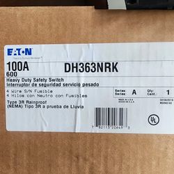 EATON Disconnects 30A/60A/100A 