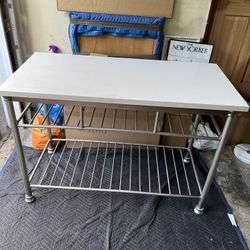 Marble Kitchen Island