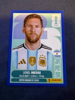 Selling Messi World Cup Sticker