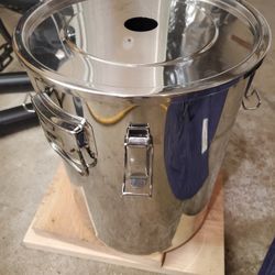 Fermenting Pot With Lid & Seal + Metal Hooks