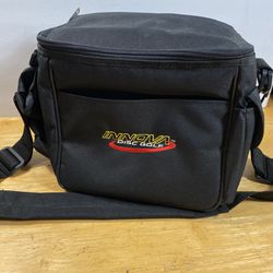 Innova Disc Golf Shoulder Bag Detachable Insert Lots of Pockets Black Excellent