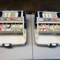 Two Brand New Plano Fishing Tackle Boxes 