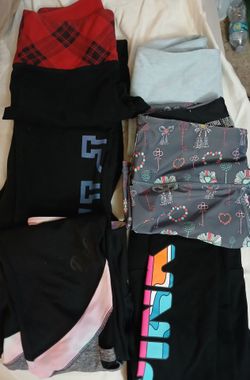 Six pairs of Victoria's secret leggings size large