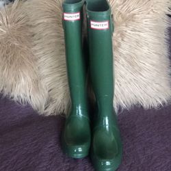 Hunter tall rain boots