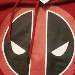 DEADPOOL Hoodie Dark red Large & Medium brand new