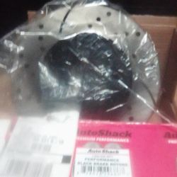 Pair Front Rotors 98" Chevy  S10