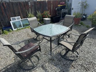 Patio Set - Martha Stewart Before Jail