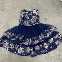 Navy Blue Event Dress
