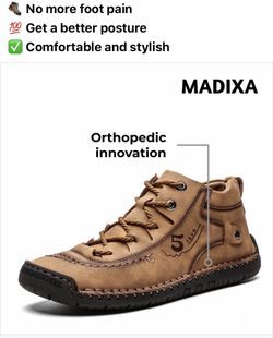 Leather unisex shoes