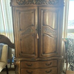 Solid Wood Clothes Press 