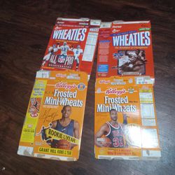 Collective Empty Sports Cereal Box