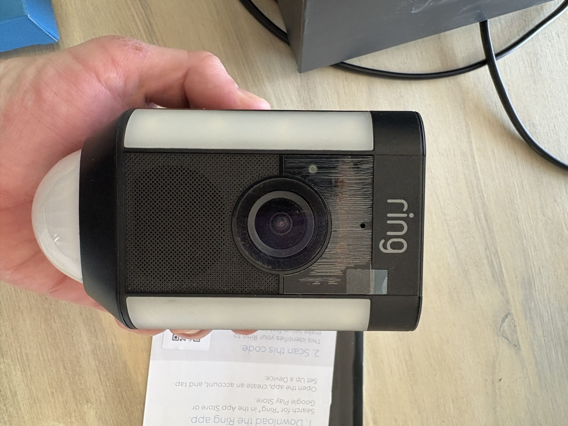 Ring Plug In Camera