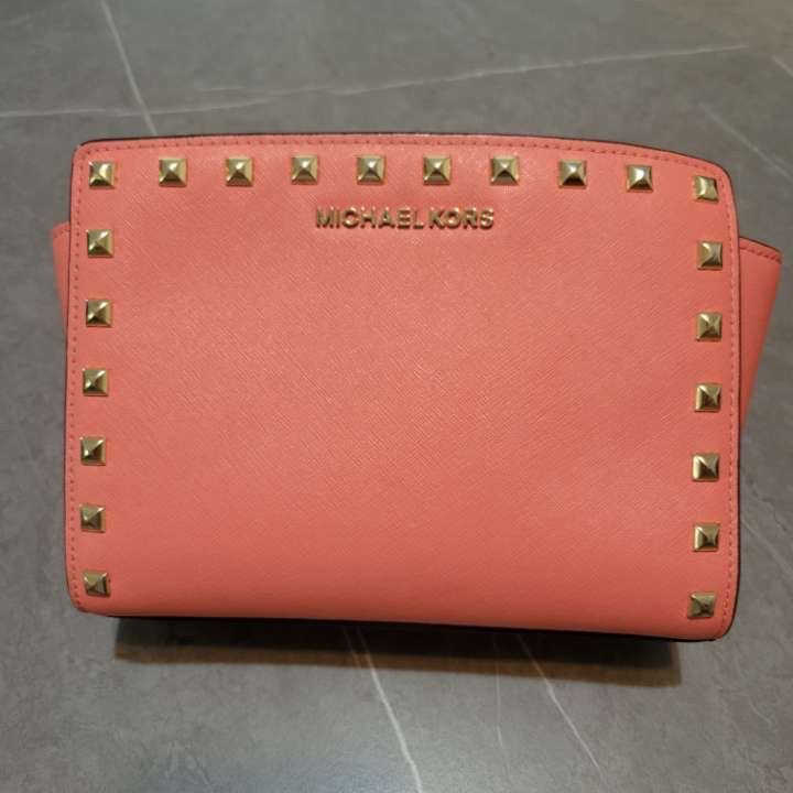 Michael Kors Studded Crossbody Purse