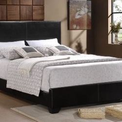 Queen Mattress Come With Bed 🛏️ Frame And Free Box Spring  - Free Delivery 🚚 Today To Reasonable Distance