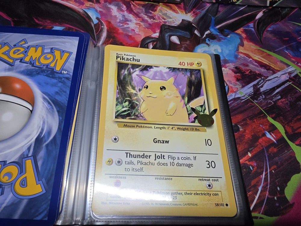 binder for jumbo pokemon cards Card Jumbo Cards, iofeiwak Oversized 2 Pockets Card Binder with 3 Rings - Holds 80 with 40 Removable Sleeves First Partner Collectors Binder JUMBO 16-Pocket TCG Binder for