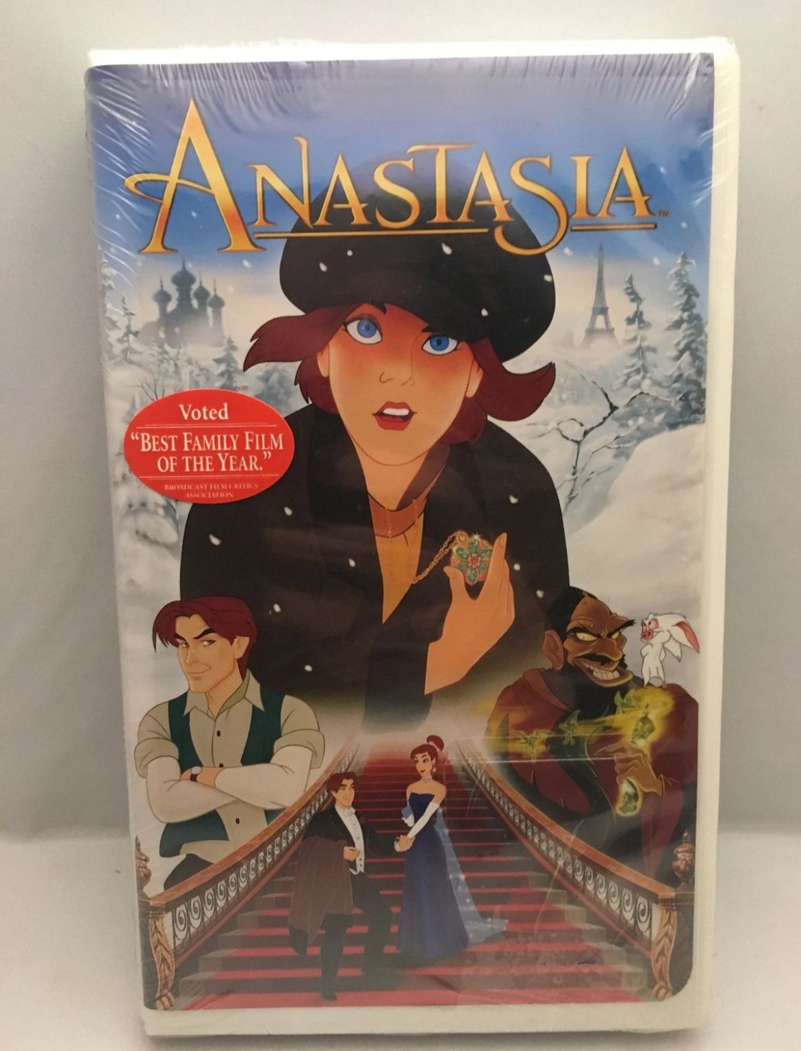 Anastasia (VHS, 1998) -SEALED- see description below for more details!