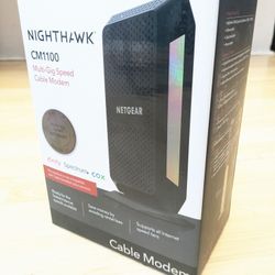 NETGEAR Nighthawk Multi Gig Speed Cable Modem 