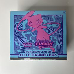 Pokemon TCG Fusion Strike Elite Trainer Box - New & Sealed