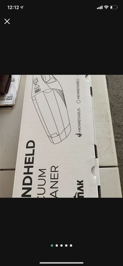 Hommak Handheld Vacuum Cleaner HM611A New In Box 