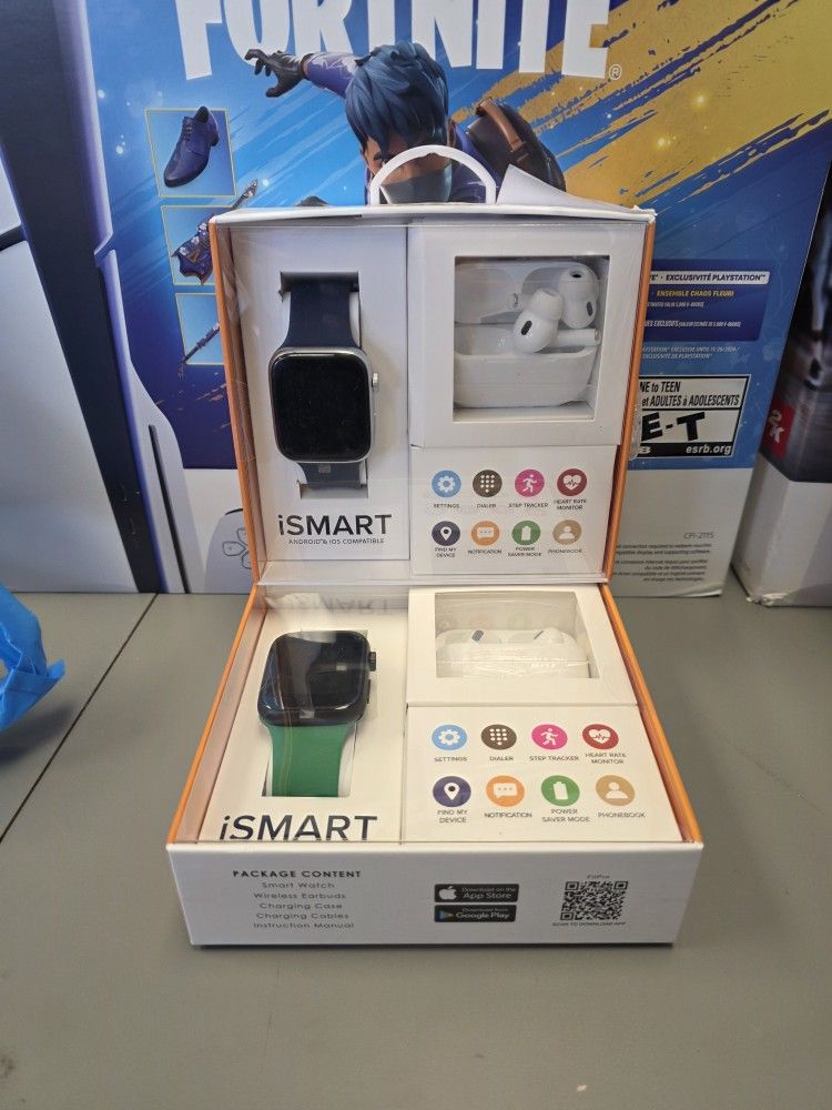 Smartwatch And Earbuds Christmas Gift