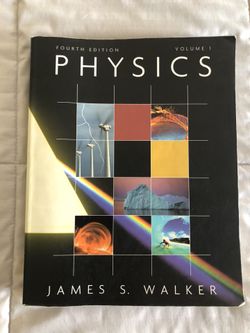 Physics, by James S. Walker, Vol 1, 4th ed.