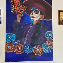 Cuadro Día Dé Muertos 