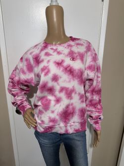 Champion Women’s Tie Dye Pullover Sweater Size Small