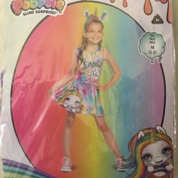Girls Poopsie Slime Surprise Halloween Costume In Package Size 7-8