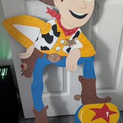 Woody birthday decoration 