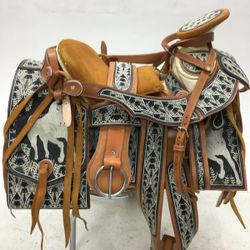 Nueva Y Elegante Montura Estilo Trabajo Y Charro