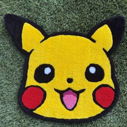 Handmade Pikachu rug