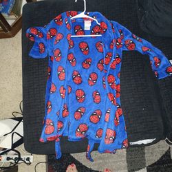 Kids Spiderman Robe 