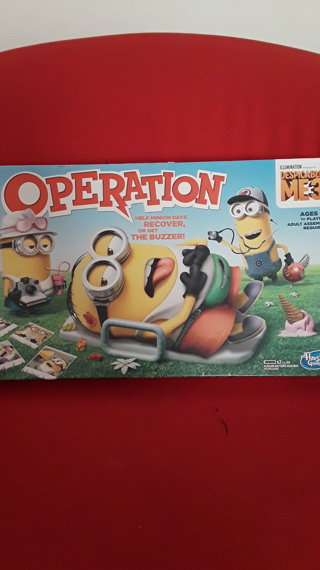 Hasbro Gaming Despicable Me 3 Edition Operation Game