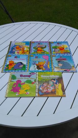 Golden Books - A Little Golden Book Lot Of 8 Hard Back