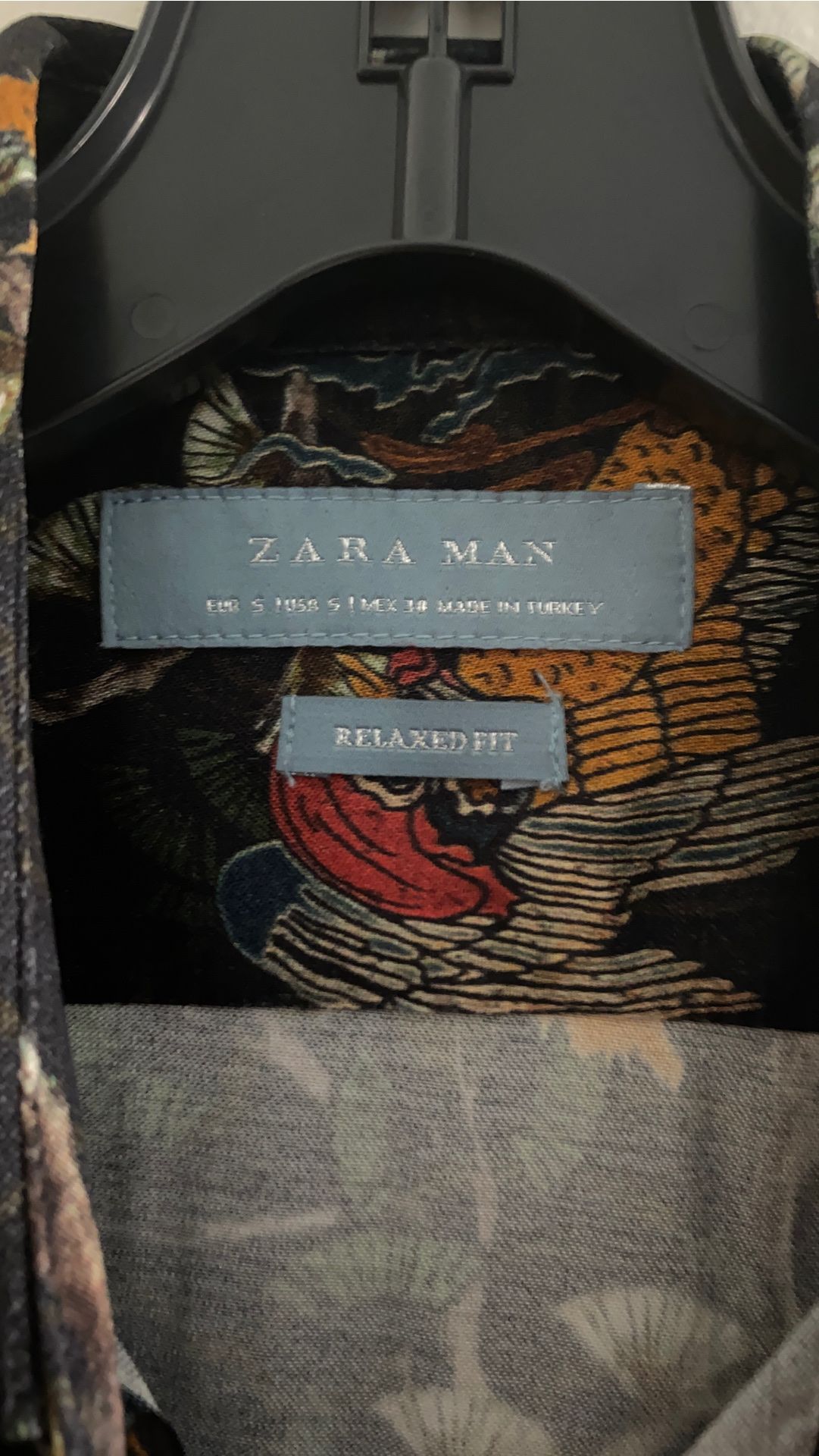 Zara printed shirt