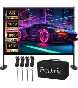 150 inch Projector Screen with Stand