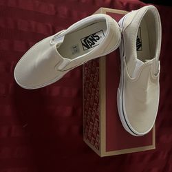 Vans Classic Slip On Beige. Women’s Us 7.0