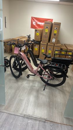 Brand new pink Ebike hovranger blue and brown available as well
